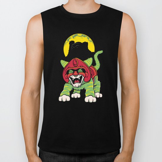 Battle Kitty's Mighty RAWR! Biker Tank