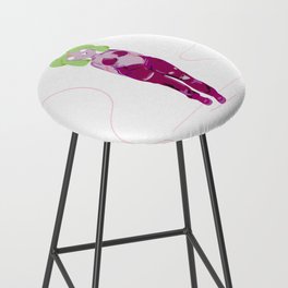 Cute girl (woman) Bar Stool