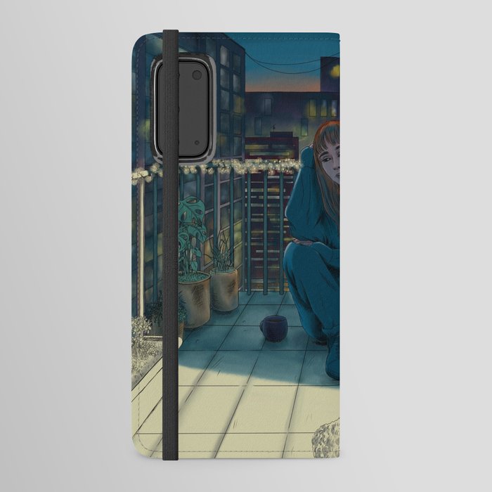 Alone in the City Android Wallet Case