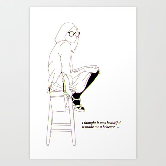 Believer Art Print