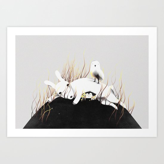 Discovery Channel Art Print