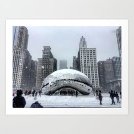 The bean. Art Print