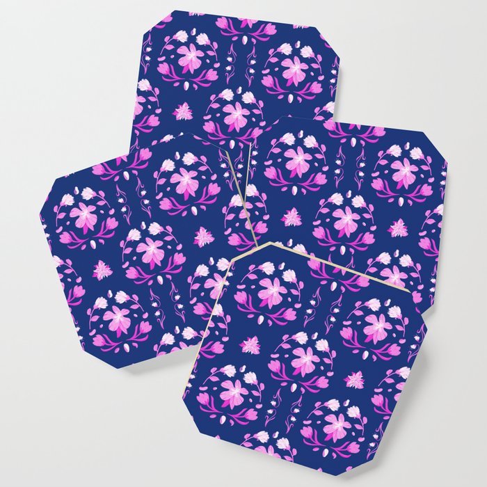 In Bloom Cobalt and Pepto Coaster