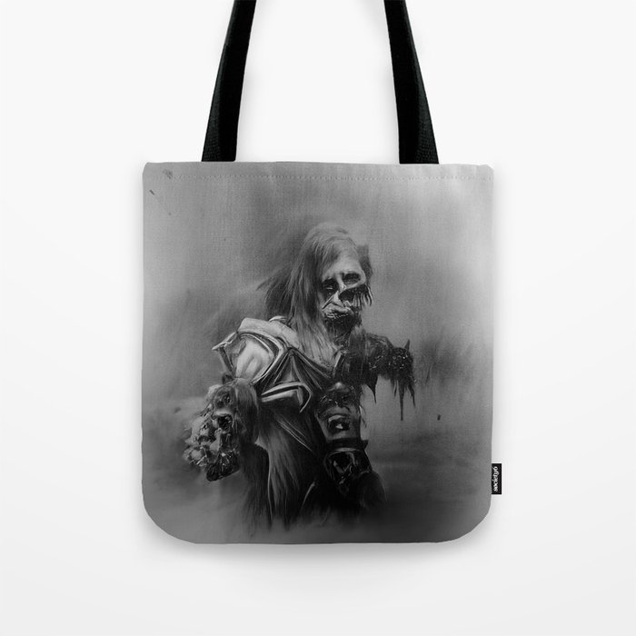 Zombie Deathknight Tote Bag