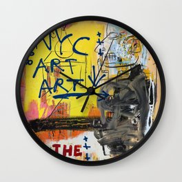 NYC Art Art Wall Clock