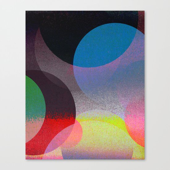 Untitled 20121006u (ANDY'S CIRCLE) Canvas Print