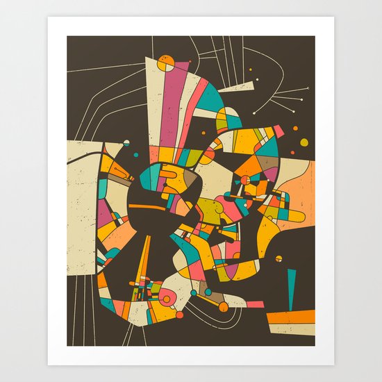 OBSERVATORY Art Print