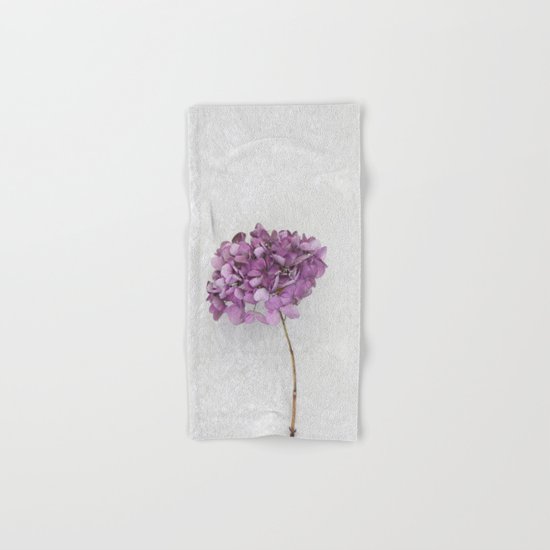 Purple Hydrangea Hand & Bath Towel
