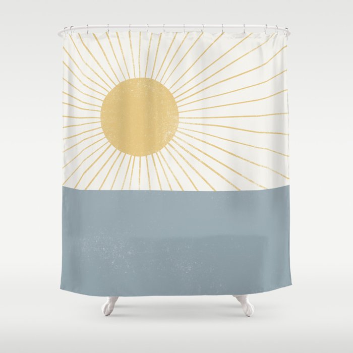 Sun and Sea  Shower Curtain