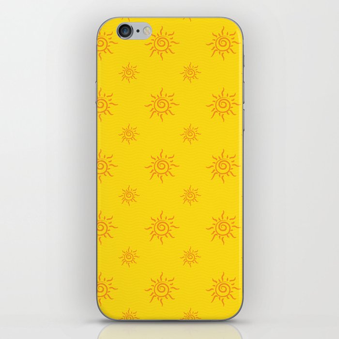 Sun Pattern iPhone Skin