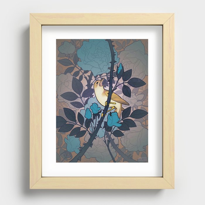 Ishq Recessed Framed Print