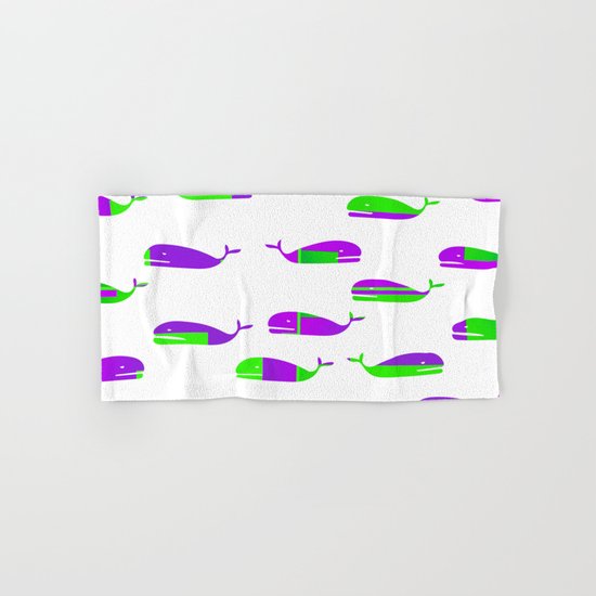 Whales Hand & Bath Towel