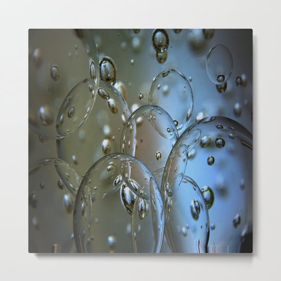 Voir le beau verre Metal Print