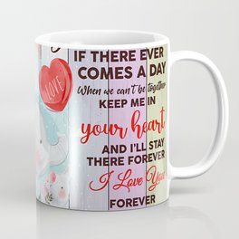 Elephants To My Daughter Coffee Mug
