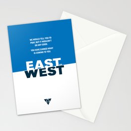 East of West Stationery Cards