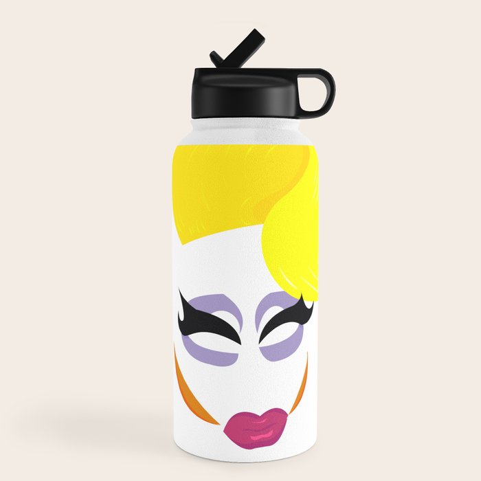 Trixie Mattel Water Bottle by shilat Society6