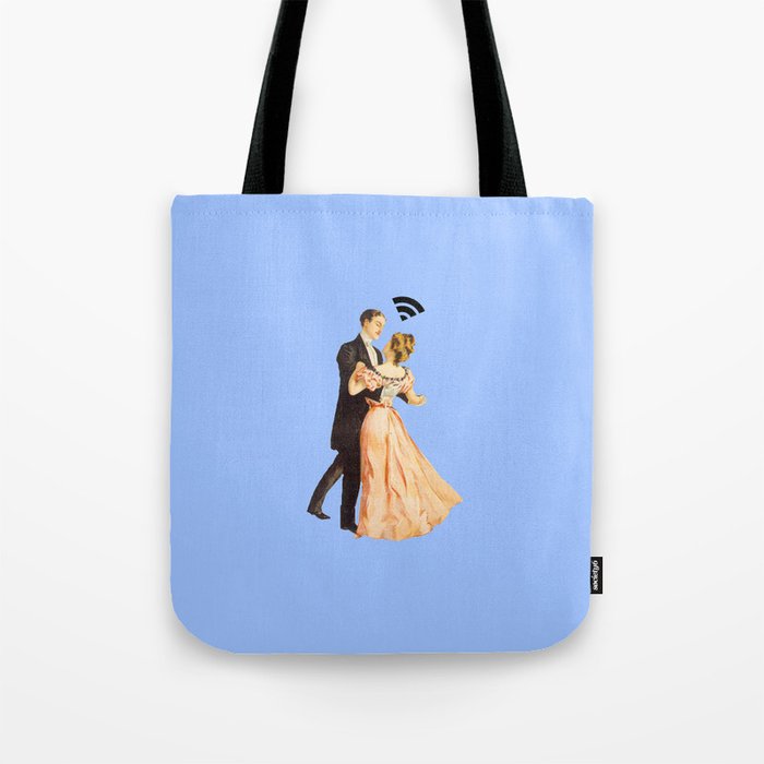 instant connection Tote Bag