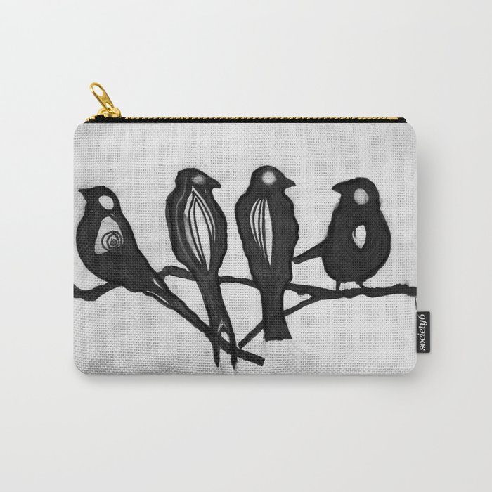 Birds on a Branch Carry-All Pouch