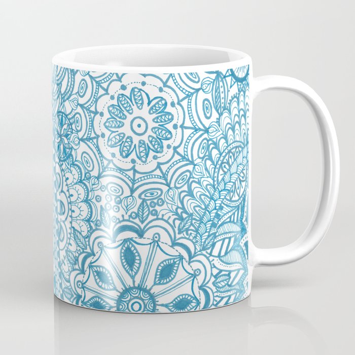 Blue mandalas Coffee Mug