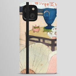 Mary Cassatt The Lamp iPhone Wallet Case