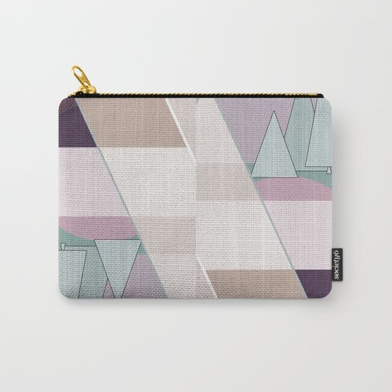 Pastel tone . Abstraction . Carry-All Pouch