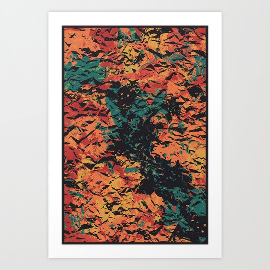 NEVER AGAIN Art Print