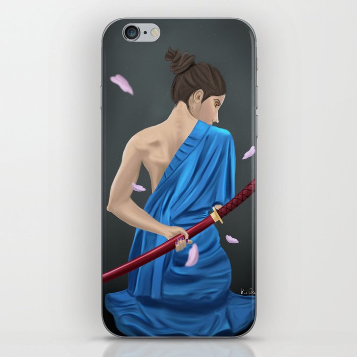 Back and Sword iPhone Skin