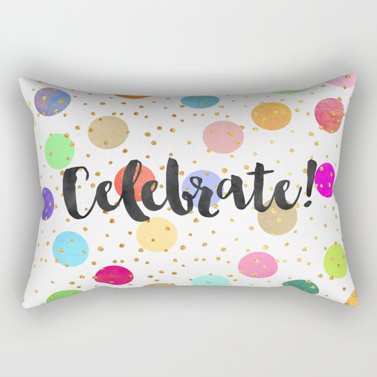 Celebrate! Rectangular Pillow