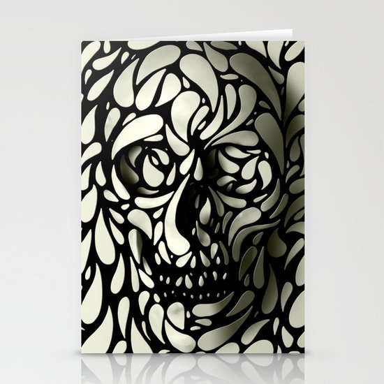 Skull Stationery Cards
