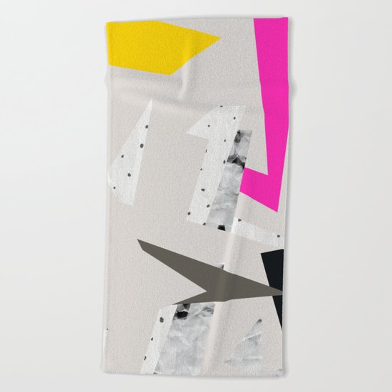 Abstract 08 Beach Towel