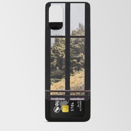 Window to the Forest and Fog | PNW Nature Android Card Case