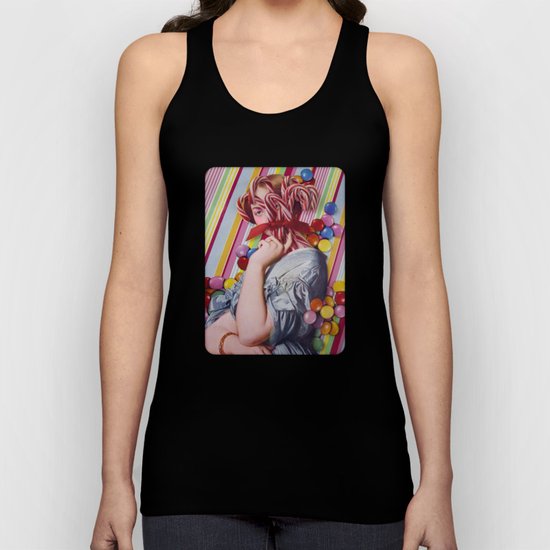 Sacchrine | Collage Unisex Tank Top