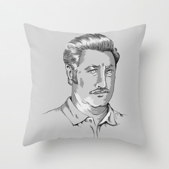Not Friends Throw Pillow
