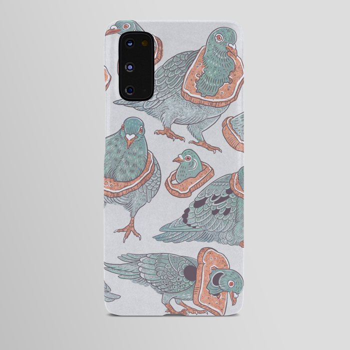 Pigeon Bread Necklaces Android Case