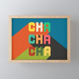 Cha cha cha Framed Mini Art Print