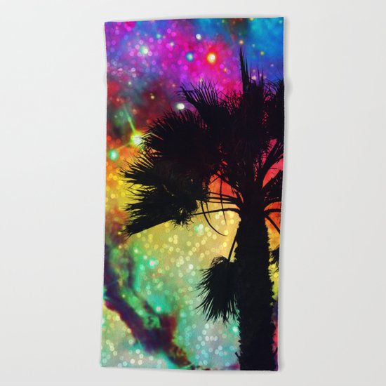 Space Cali Beach Towel