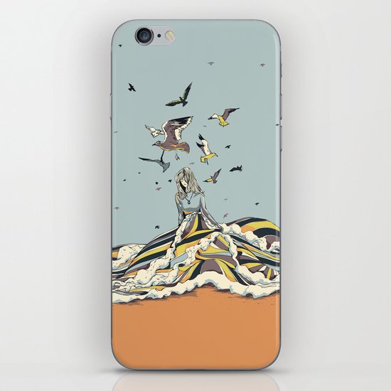 WALK ON THE OCEAN iPhone & iPod Skin