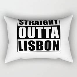 Straight Outta Lisbon Rectangular Pillow