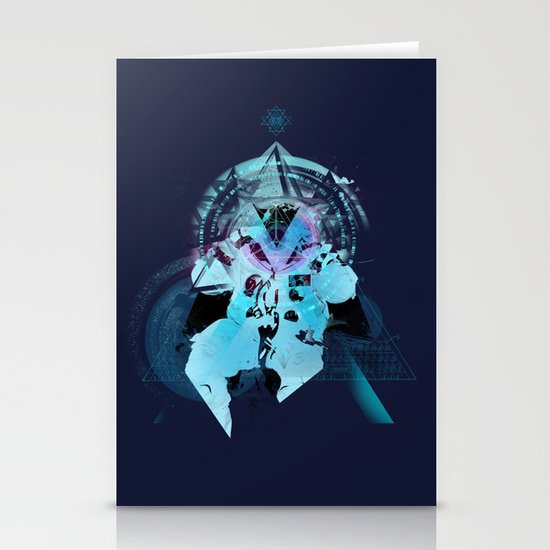 Illuminati Astronaut Stationery Cards