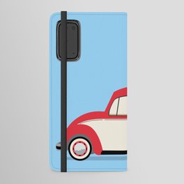 Beetle Bug Red & Blue Android Wallet Case