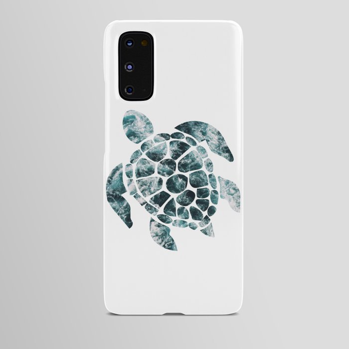 Sea Turtle - Turquoise Ocean Waves Android Case