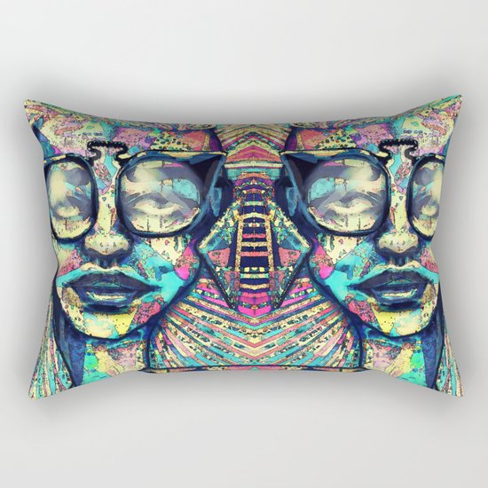 Narley to the Retro Rectangular Pillow