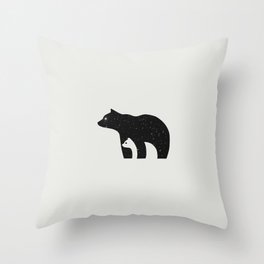 polar bear Throw Pillow