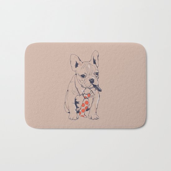 FRENCH BULLDOG BOSS Bath Mat