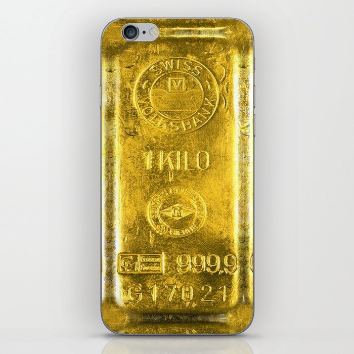 Gold Bar 02 iPhone Skin