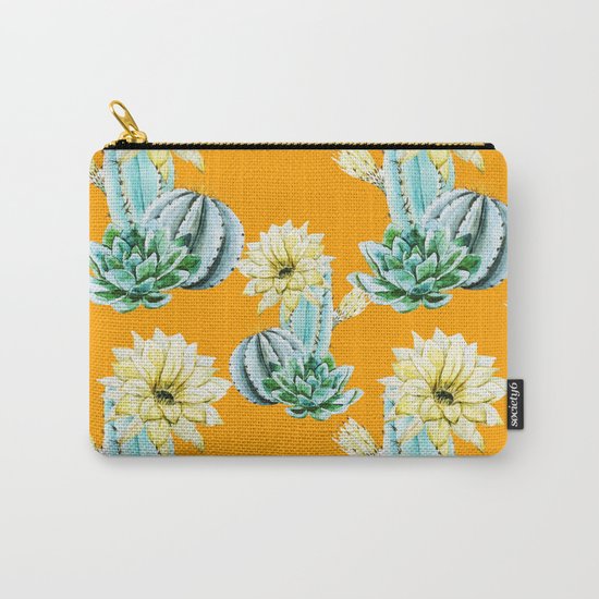 Cactus Pattern 04 Carry-All Pouch