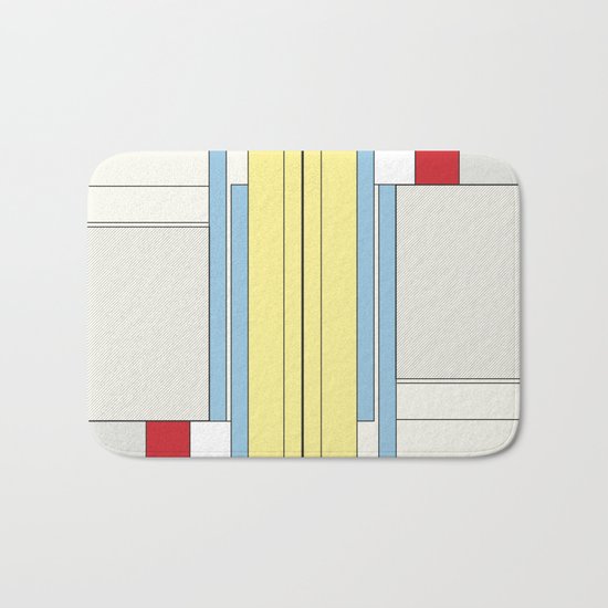 from chaos to order Bath Mat