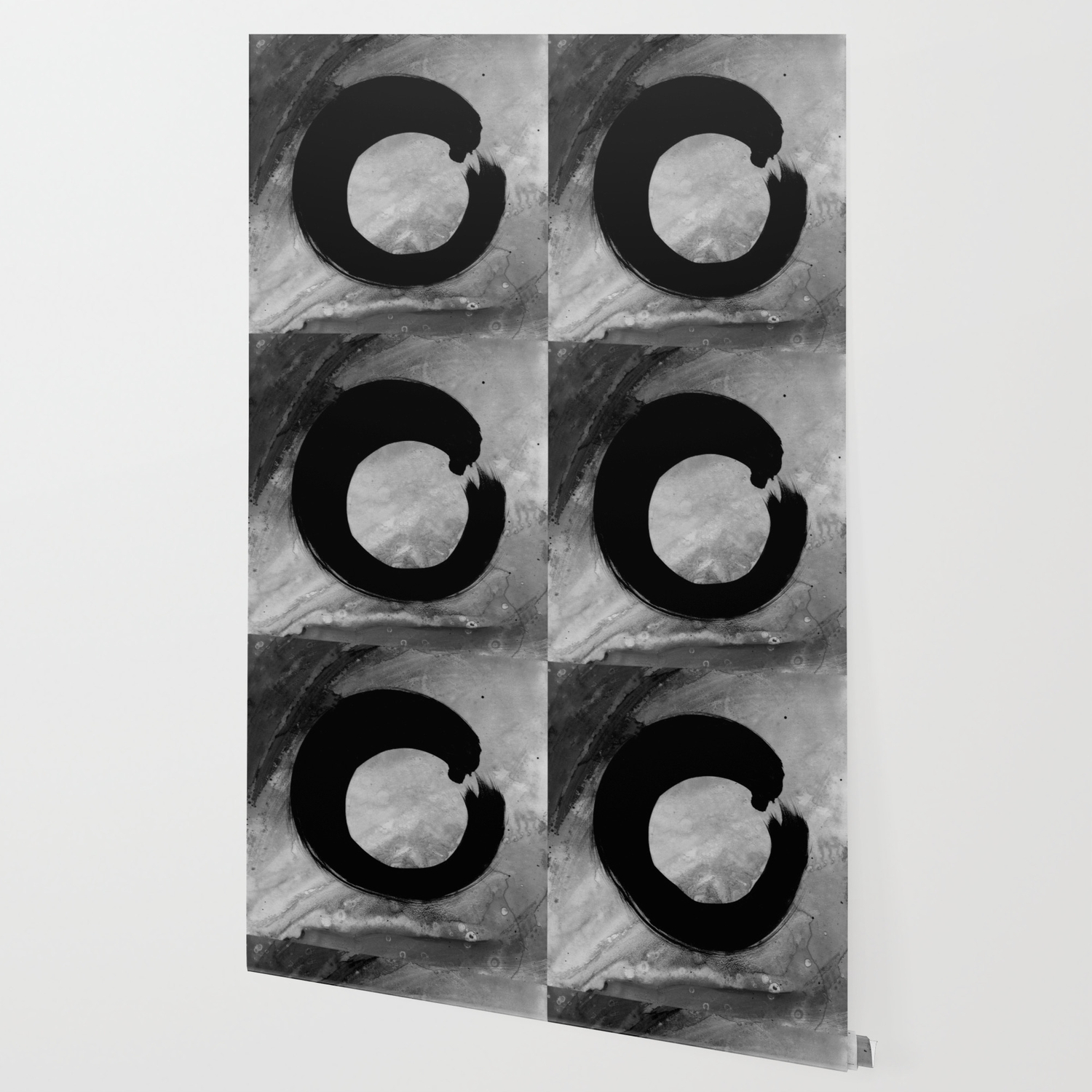 Enso Abstract No 8k By Kathy Morton Stanion Wallpaper By
