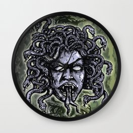 Medusa Gorgon Wall Clock