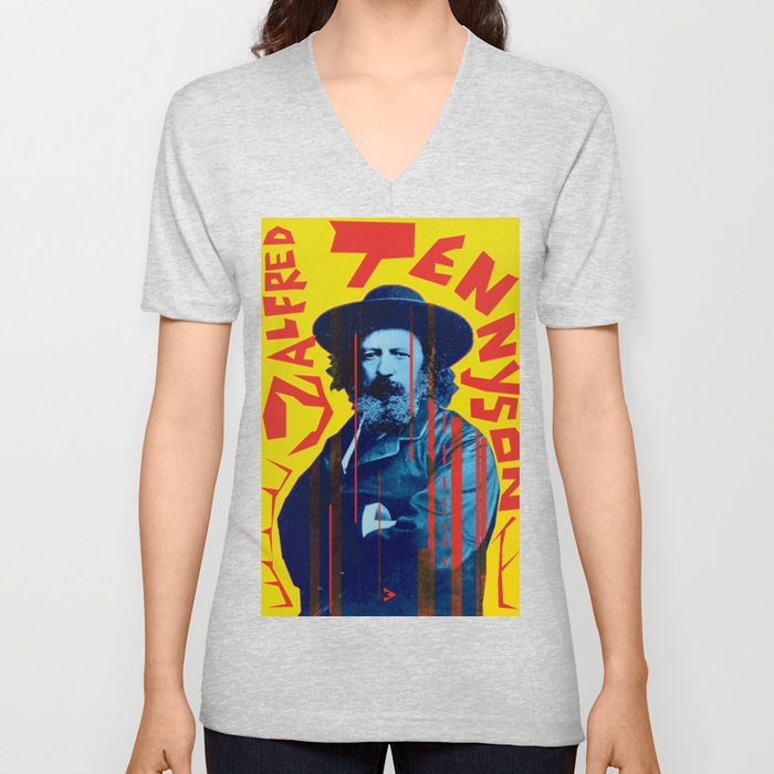 Alfred Tennyson V Neck T Shirt